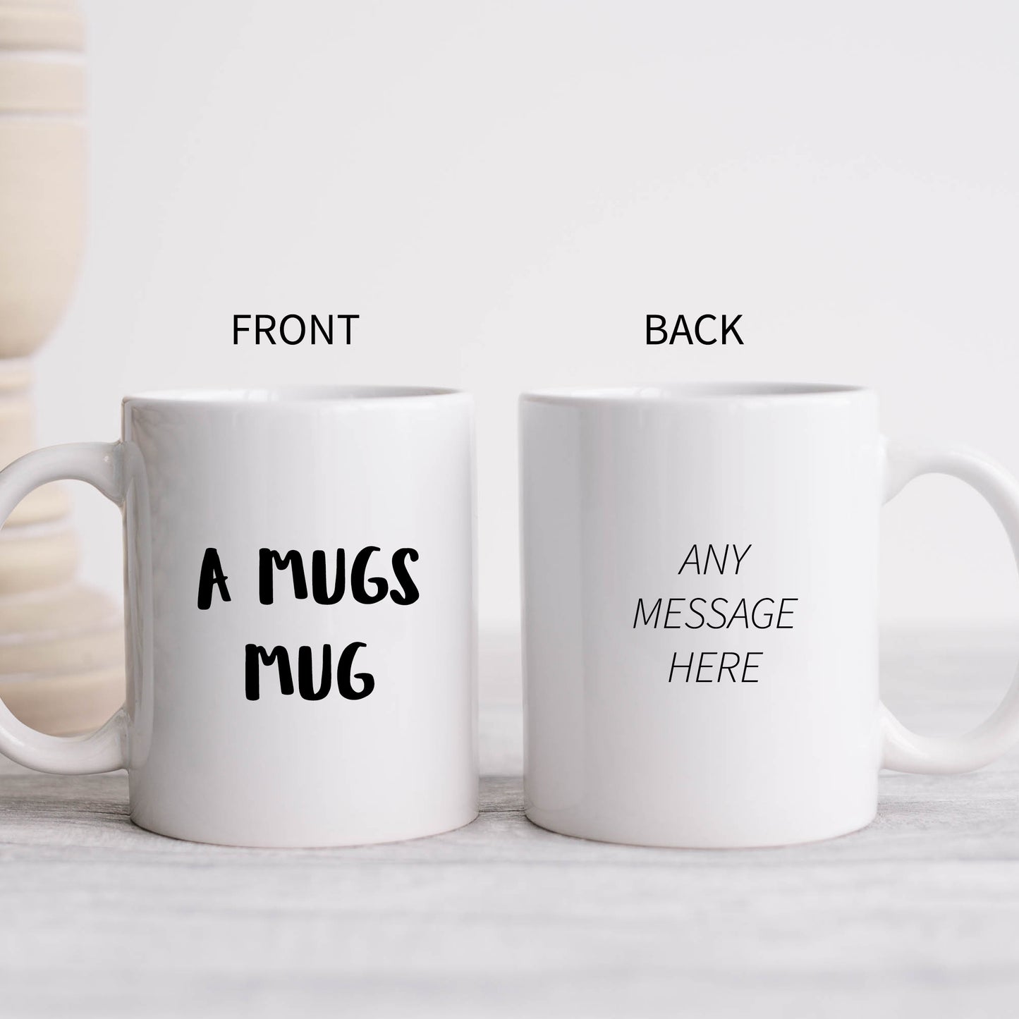 A Mugs Mug, Funny Offensive Gift Cup