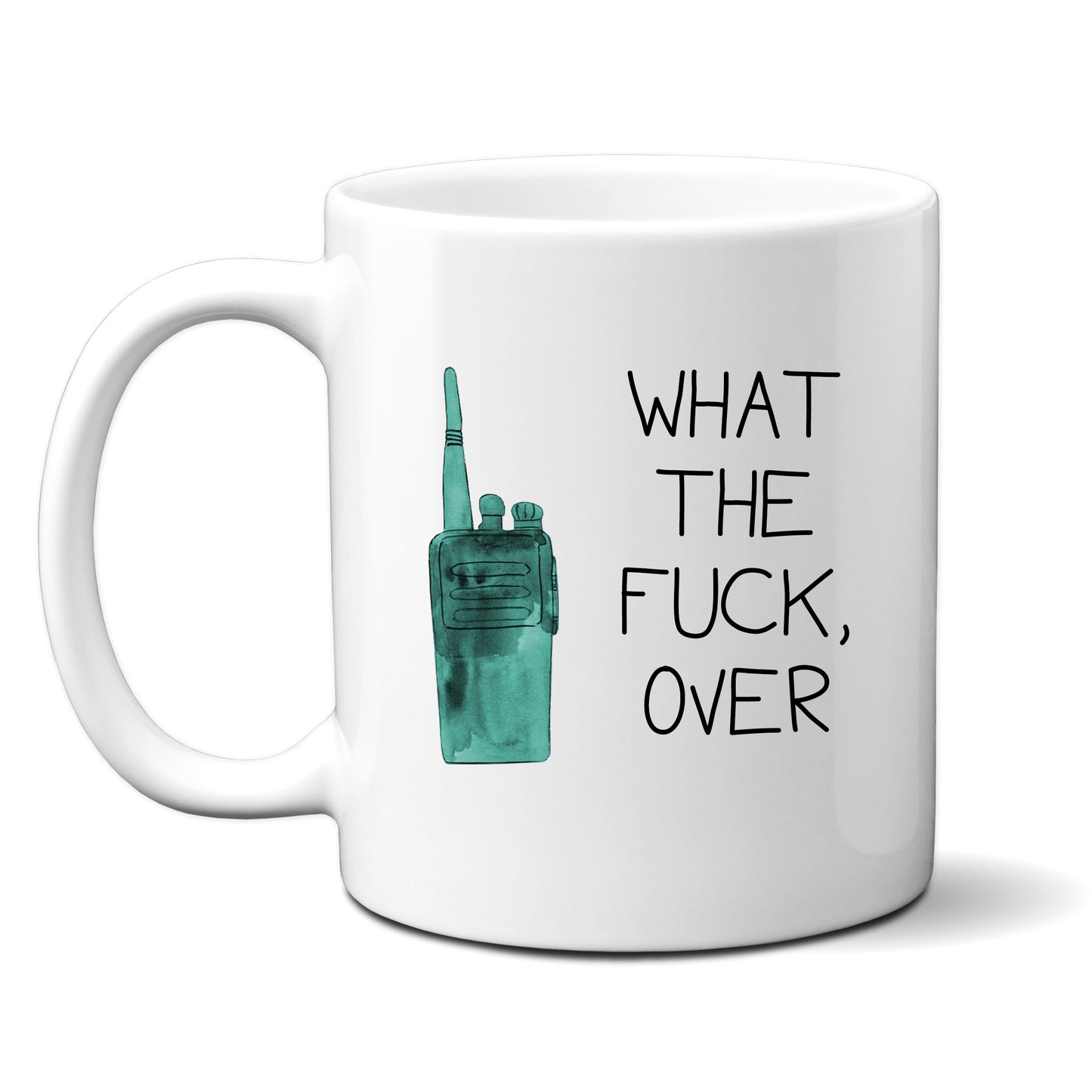 What The Fuck, Over, Personalised Mug, Funny Rude Offensive Gift