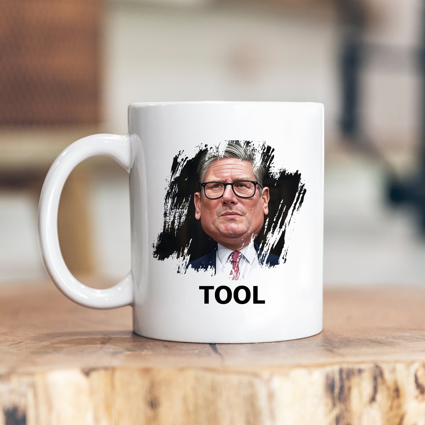Keir Starmer Tool, Funny Politics, Ceramic Personalised Caricature Political Mug