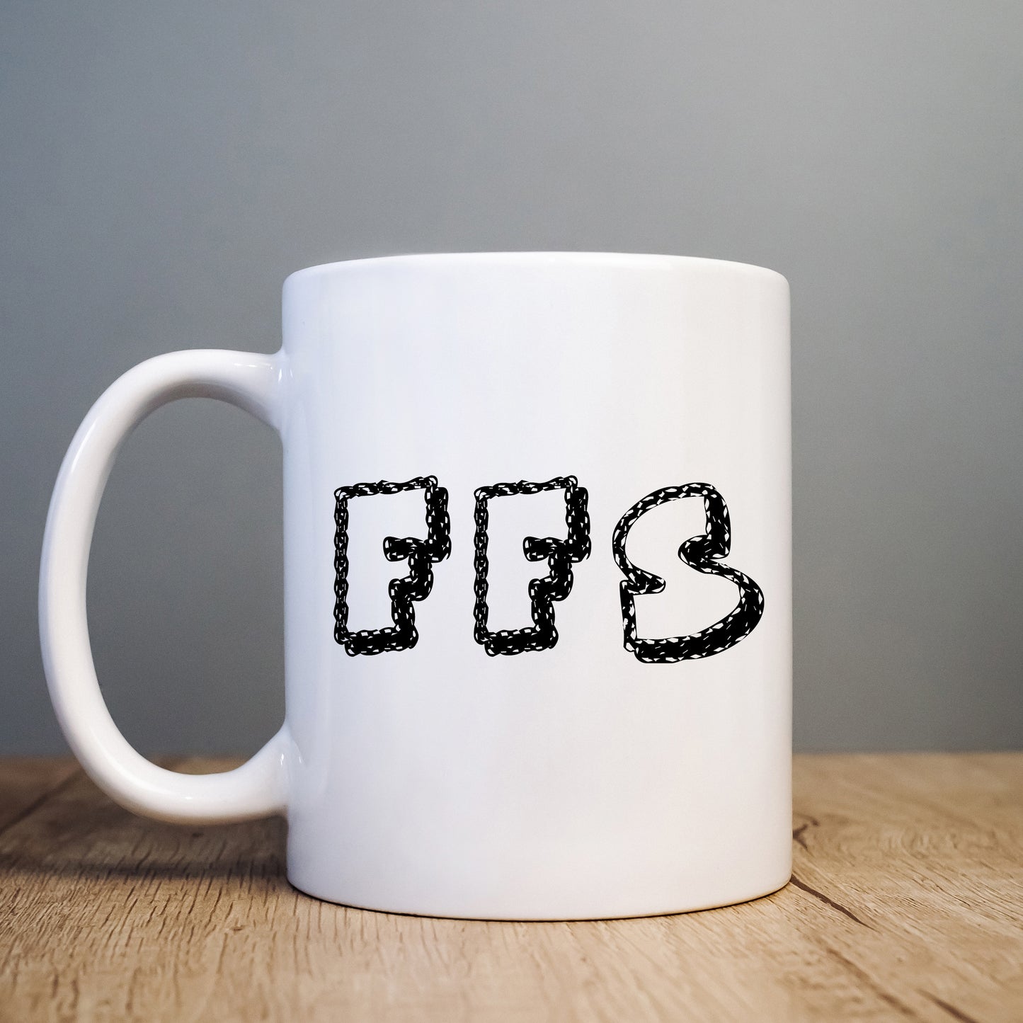 FFS Cup, Ceramic Funny Rude Joke Personalised Mug