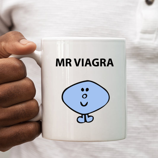 Mr Viagra Mug, Funny Sexual Hilarious Offensive Rude Personalised Gift Cup