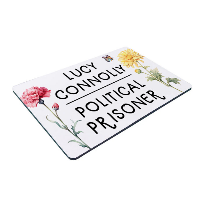 Lucy Connolly Political Prisoner Mouse Mat, Pretty Mouse Pad